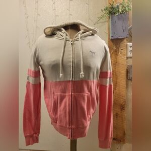 Full Zip Pink Hoodie